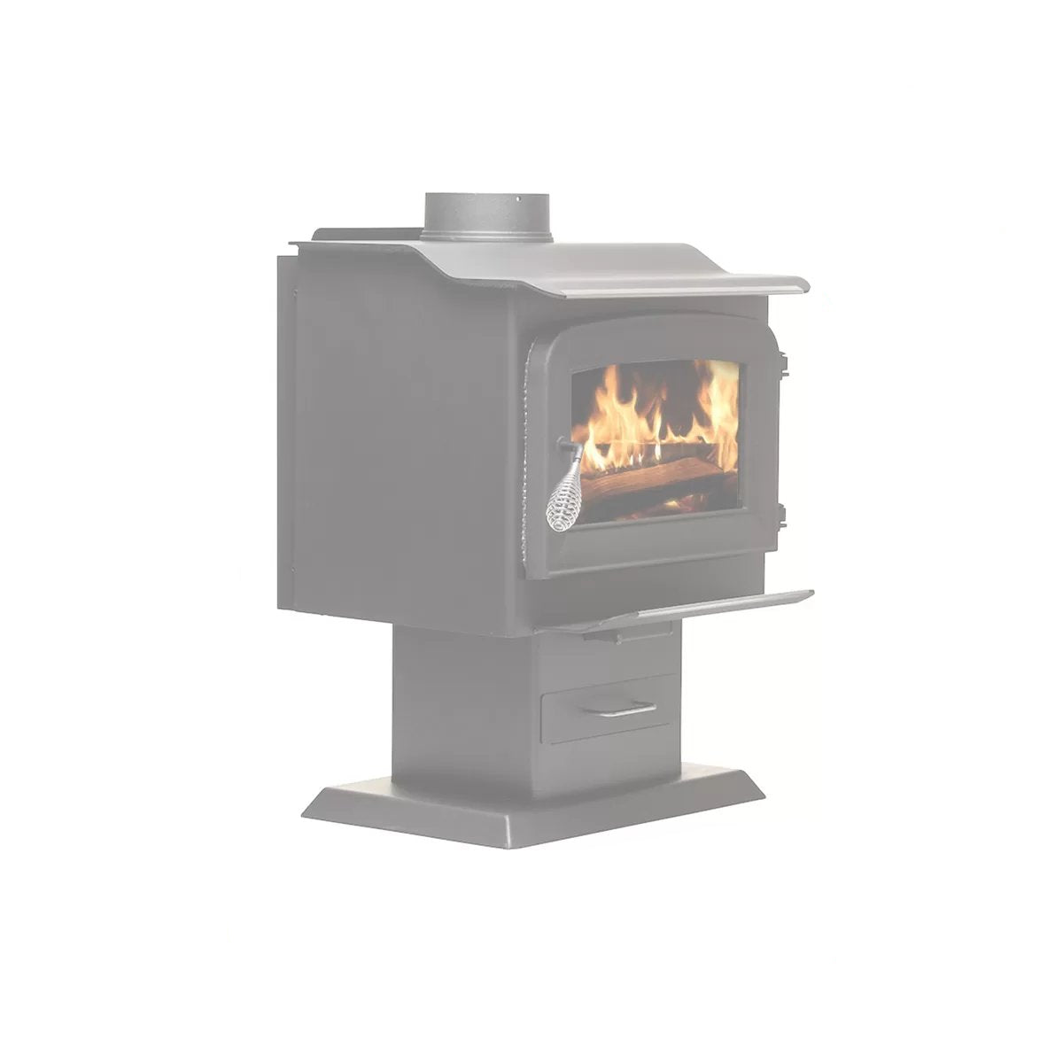 Ashley 1,200 Sq. Ft. Pedestal Wood Stove AW1120E-P