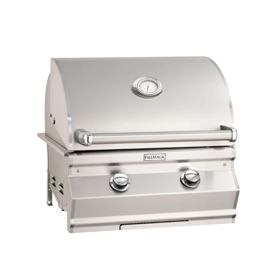 Fire Magic Choice C430I 24-Inch Built-In Natural Gas Grill With Analog Thermometer - C430I-RT1N