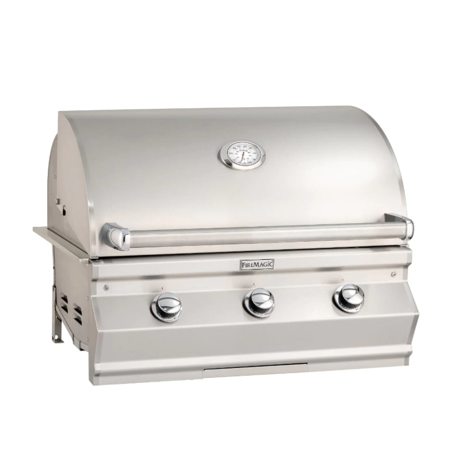 Fire Magic Choice C540I 30-Inch Built-In Natural Gas Grill With Analog Thermometer - C540I-RT1N