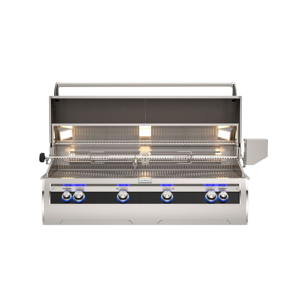 Fire Magic Echelon Diamond E1060i 48-Inch Built-In Propane Grill With Rotisserie & Analog Thermometer - E1060I-9EAP