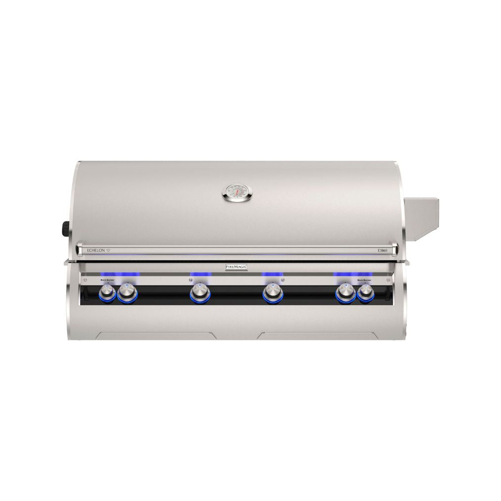 Fire Magic Echelon Diamond E1060i 48-Inch Built-In Propane Grill With Rotisserie & Analog Thermometer - E1060I-9EAP