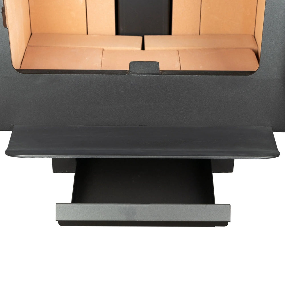 US Stove US1100E-L 1,200 Sq. Ft. Wood Stove with Legs