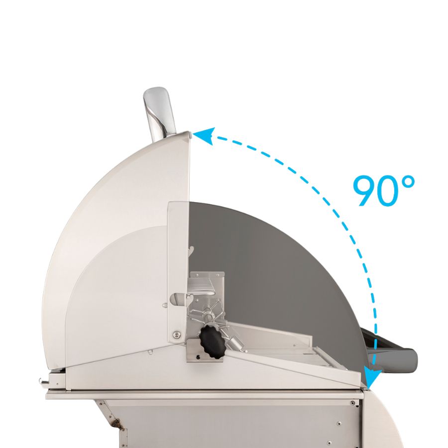 Fire Magic Echelon Diamond E790i 36-Inch Built-In Natural Gas Grill With Rotisserie, Magic Window & Analog Thermometer - E790I-9EAN-W