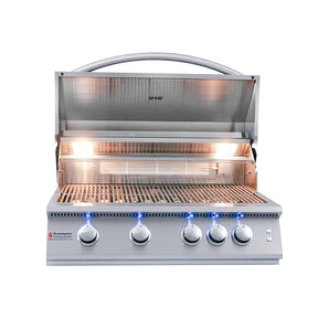 RCS 32" Premier Built-In Grill w/ LED Lights - RJC32AL
