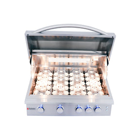 RCS 32" Premier Built-In Grill w/ LED Lights - RJC32AL