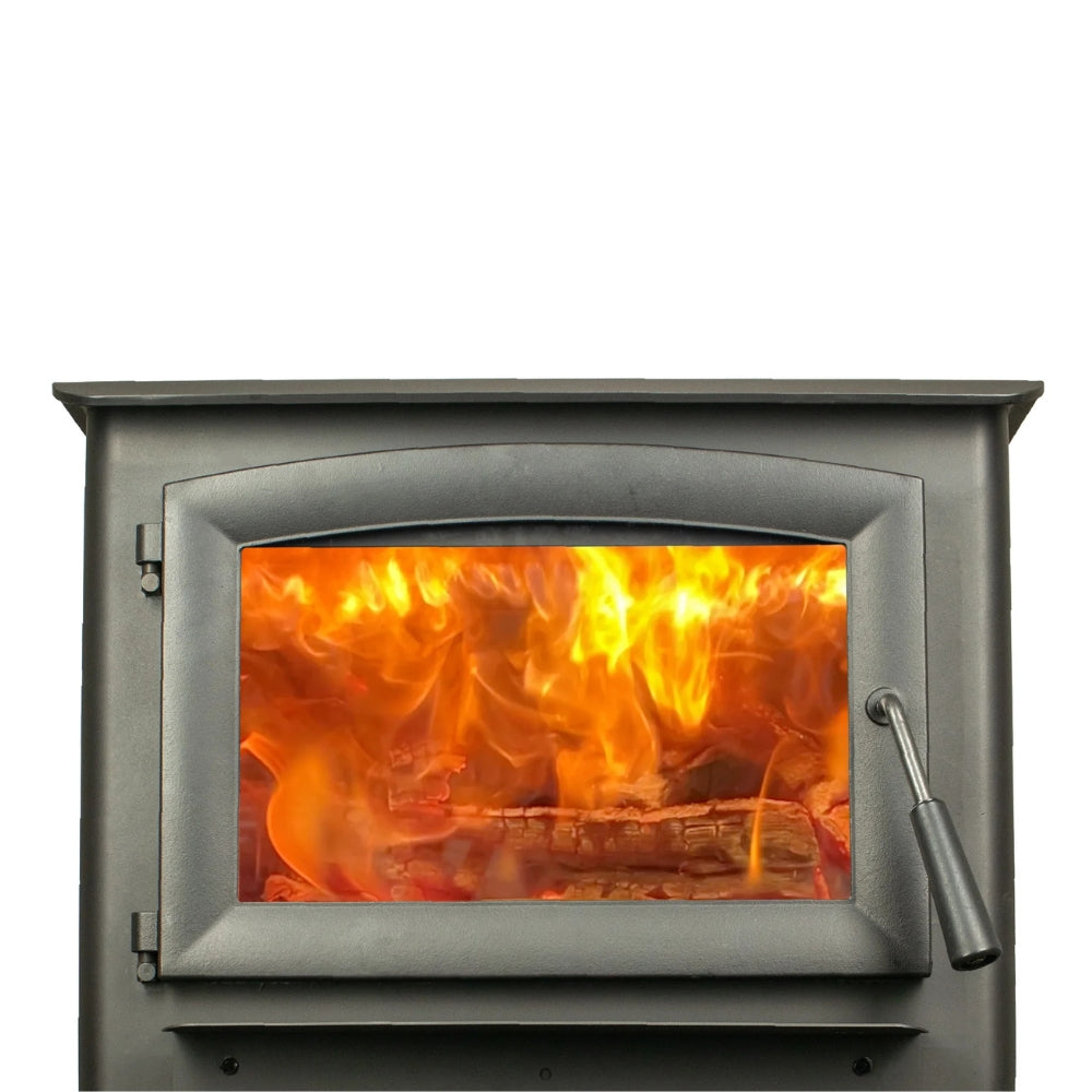 US Stove US2000-P 2,000 Sq. Ft. Pedestal Wood Stove
