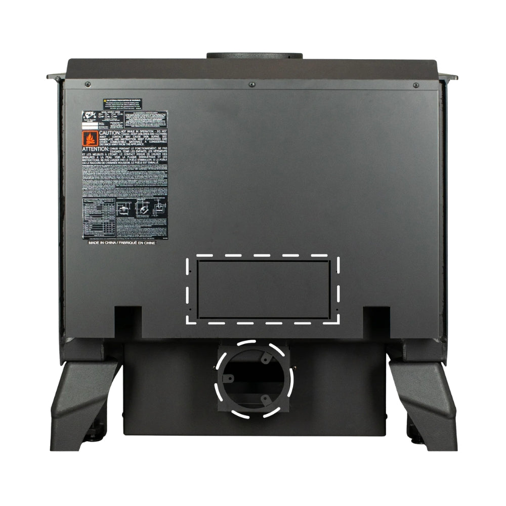 US Stove US2000-P 2,000 Sq. Ft. Pedestal Wood Stove