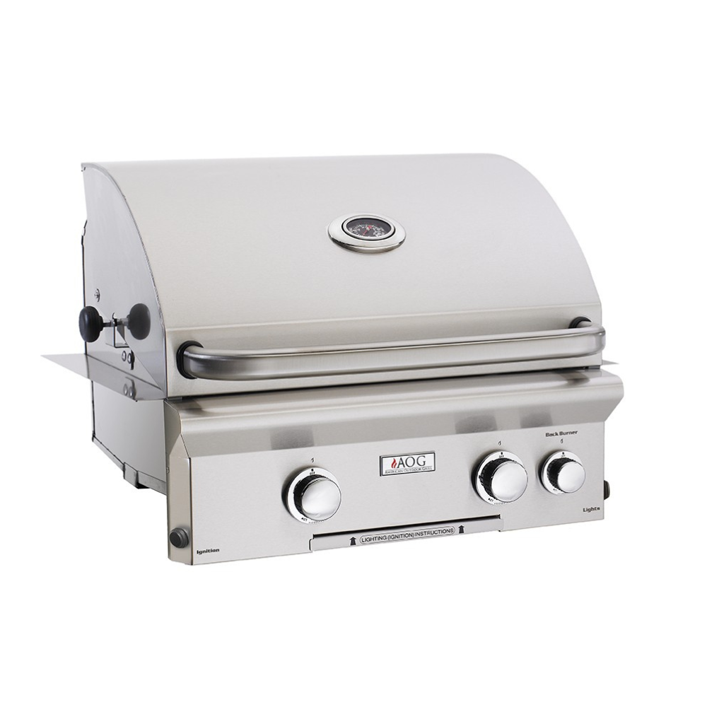 American Outdoor Grill “L” Series 24" Built-In Gas Grill With Rotisserie - 24NBL