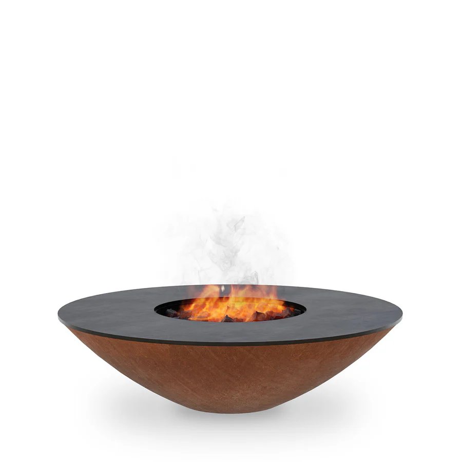 Arteflame 40" Fire Pit With Cooktop