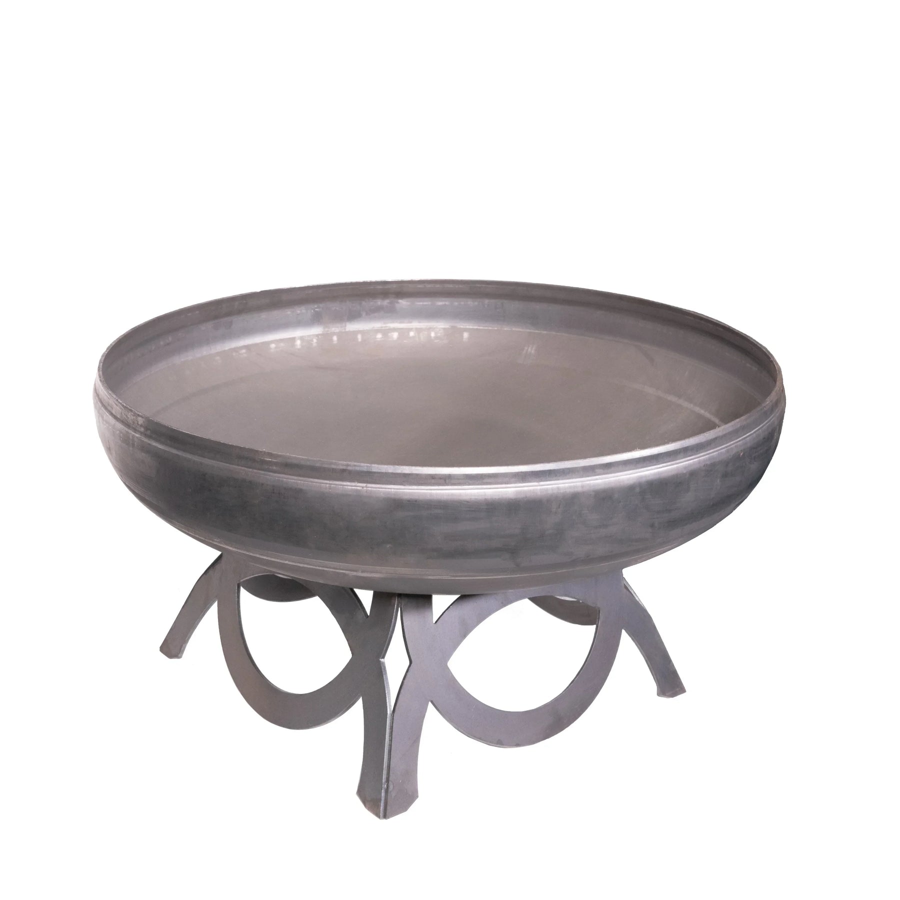 Ohio Flame Liberty Fire Pit with Curved Base