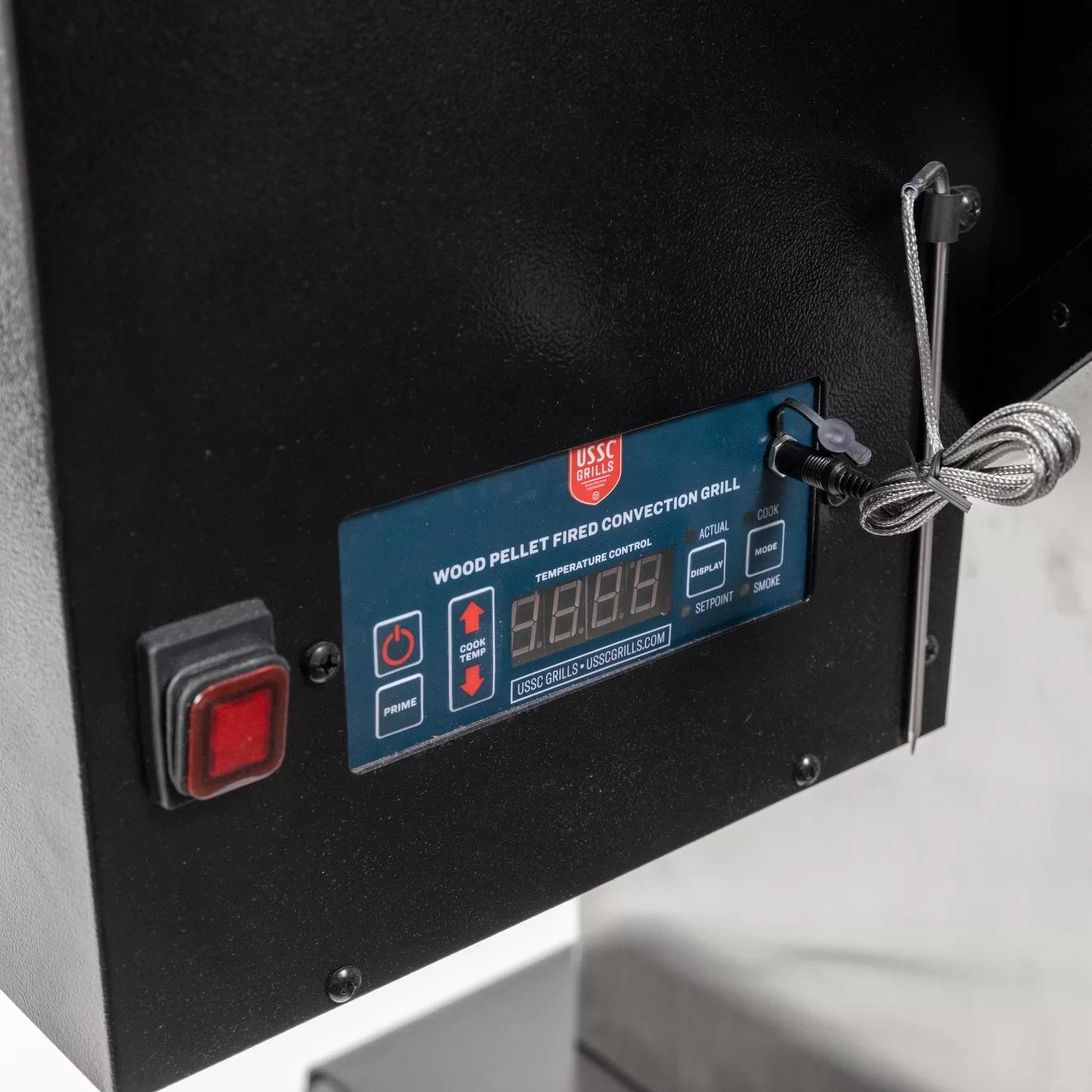 USSC Stainless Steel Wood Pellet Grill & Smoker with Searing Station USG890SS