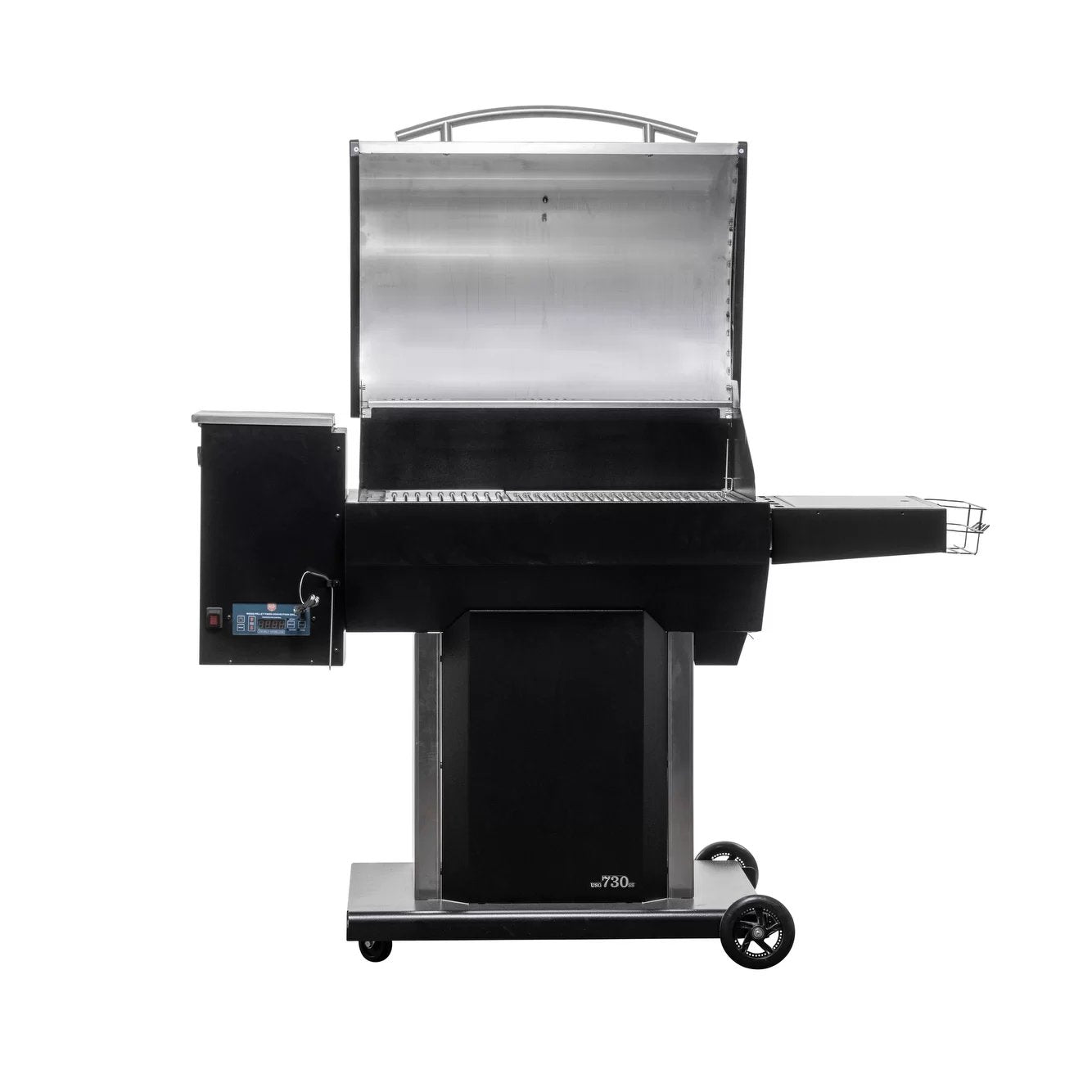 USSC Stainless Steel Wood Pellet Grill with Searing Station - USG730SS
