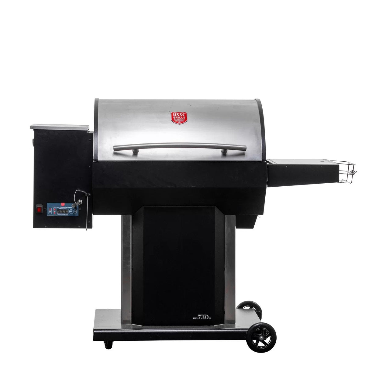 USSC Stainless Steel Wood Pellet Grill with Searing Station - USG730SS